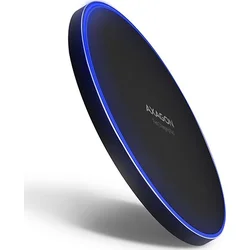 AXAGON WDC-P10T, tenká bezdrátová rychlonabíječka, Qi 5/7.5/10W - Síťové adaptéry - karty