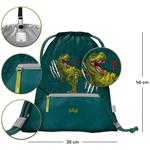 BAAGL 5 SET Airy T-REX: batoh, penál, sáček, peněženka, box