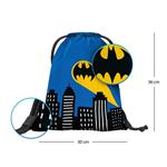 BAAGL Predškolská taška Batman modrá