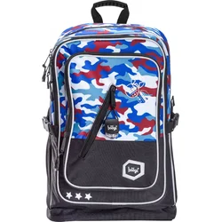 BAAGL Školní batoh Cubic Army