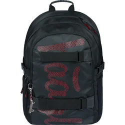 BAAGL Školský batoh Skate Red