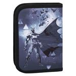 BAAGL Školský penál klasický s dvoma chlopňami Batman Storm