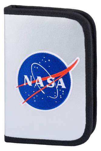 BAAGL Školský penál klasický s dvoma chlopňami NASA
