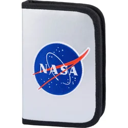 BAAGL Školský penál klasický s dvoma chlopňami NASA
