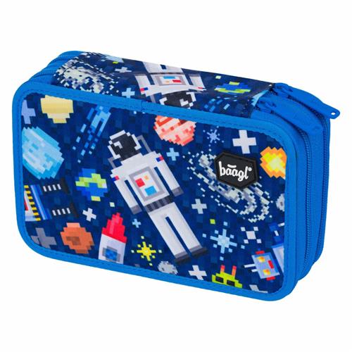 BAAGL Školský peračník s dvoma úrovňami Space Game