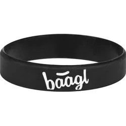 BAAGL Svítící náramek Logo černý 