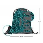 BAAGL Taška Skate Aquamarine