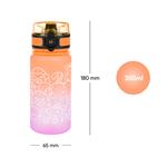 BAAGL Tritanová fľaša na pitie Gradient Animals 350 ml