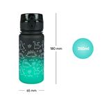 BAAGL Tritanová fľaša na pitie Gradient Dino 350 ml