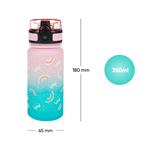 BAAGL Tritanová fľaša na pitie Gradient Rainbow 350 ml