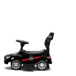 Baby Mix Dětské odrážedlo se zvukem a vodící tyčí RACER černé