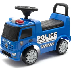 Baby Mix Dětské odrážedlo se zvukem Mercedes POLICE modré