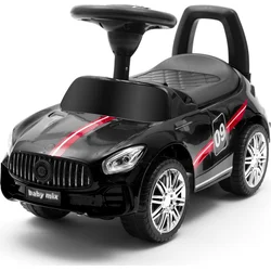 Baby Mix Dětské odrážedlo se zvukem RACER černé