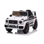 Baby Mix Elektromobil Mercedes-Benz G63 AMG biely