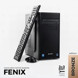 BARBONE FENIX Bronze - Intel Celeron G1840/2GB/500GB/DVDRW/W10 (FenixBronzeW10v2)