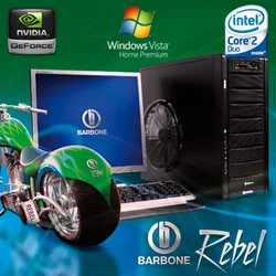 BARBONE W REBEL III Ultra- Intel C2D E8400/4GB/640GB/9800GT/DVDRW/VHP
