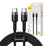 Baseus 100W rychl=nabíjení USB pro kabel typu C (20V 5A), 2m šedo-černý