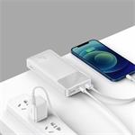 Baseus Bipow powerbank s digitálnym displejom 20000mAh 15W biela