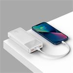 Baseus Bipow powerbank s digitálnym displejom 20000mAh 20W biela