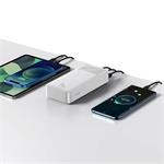 Baseus Bipow powerbank s digitálnym displejom 30000mAh 15W biela