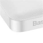 Baseus Bipow powerbanka s digitálním displejem 10000mAh 20W bílá