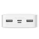 Baseus Bipow powerbanka s digitálním displejem 20000mAh 15W bílá