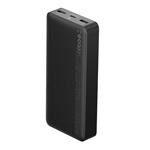 Baseus Bipow Powerbanka s digitálním displejem 20000mAh 25W černá + USB-C kabel 60W