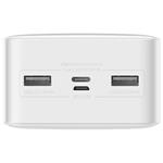 Baseus Bipow powerbanka s digitálním displejem 30000mAh 15W bílá