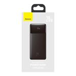 Baseus Bipow powerbanka s digitálním displejem 30000mAh 20W černá