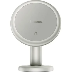 Baseus C01 magnetický držák do auta (na palubní desku), krémově bílá