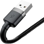 Baseus Cafule nabíjací/dátový kábel USB na Lightning 1,5 A, 2 m, šedo-čierny