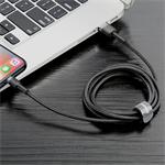 Baseus Cafule Nabíjací/dátový kábel USB na Lightning 1,5A 2 m, sivo-čierny