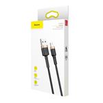Baseus Cafule Nabíjací/dátový kábel USB na Lightning 2,4A 1 m, zlato-čierny
