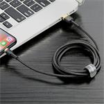Baseus Cafule Nabíjací/dátový kábel USB na Lightning 2,4A 1 m, zlato-čierny