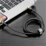 Baseus Cafule Nabíjací/dátový kábel USB na Lightning 2,4A 3 m, zlato-čierny