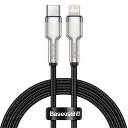 Baseus Cafule Series nabíjecí/datový kabel USB-C na Lightning PD 20W 1m, černá