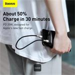 Baseus Cafule Series nabíjecí/datový kabel USB-C na Lightning PD 20W 1m