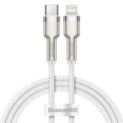 Baseus Cafule Series nabíjecí/datový kabel USB-C na Lightning PD 20W 2m, bílá