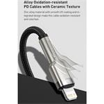 Baseus Cafule Series USB-C na Lightning PD 20W 1m nabíjací/dátový kábel, biely