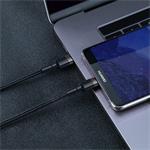 Baseus Cafule Series USB-C na USB-C PD2.0 60W Flash nabíjací/datový kábel 1m, sivo-čierny