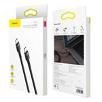 Baseus Cafule Series USB-C na USB-C PD2.0 60W Flash nabíjací/datový kábel 1m, sivo-čierny