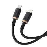 Baseus Dura USB/Lightning 2m 20W rýchlonabíjací kábel čierny zlatý