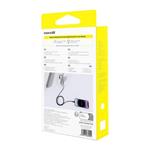 Baseus Dura USB/Lightning 2m 20W rýchlonabíjací kábel čierny zlatý