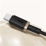 Baseus Dura USB/USB-C rýchlonabíjací kábel 2m 60W čierny zlatý