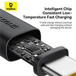 Baseus Dura USB/USB-C rýchlonabíjací kábel 2m 60W čierny zlatý