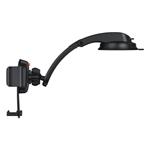 Baseus Easy Control Pro Clamp držák do automobilu s ramenem SET, černá