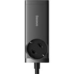 Baseus GaN3 Pro rychlonabíjecí stolní adaptér 2x USB-C + 2x USB-A + AC 100W 1.5m kabel černá