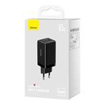 Baseus GaN5 Pro rýchlonabíjací adaptér 2x USB-C + USB-A 65W čierny