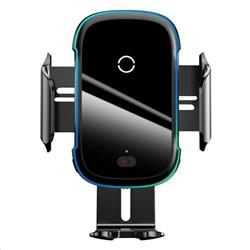 Baseus Light Electric Car Holder with Wireless Charging 15W Black