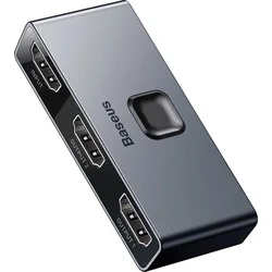 Baseus Matrix HDMI Splitter 2v1 / 1v2 šedá